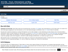 Tablet Screenshot of hcg-diaet.com